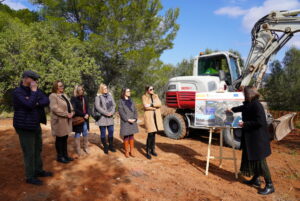 La Conselleria de Política Territorial, Obras Públicas y Movilidad ha iniciado las obras de conexión de la Vía Xurra con la Vía Verde de Ojos Negros